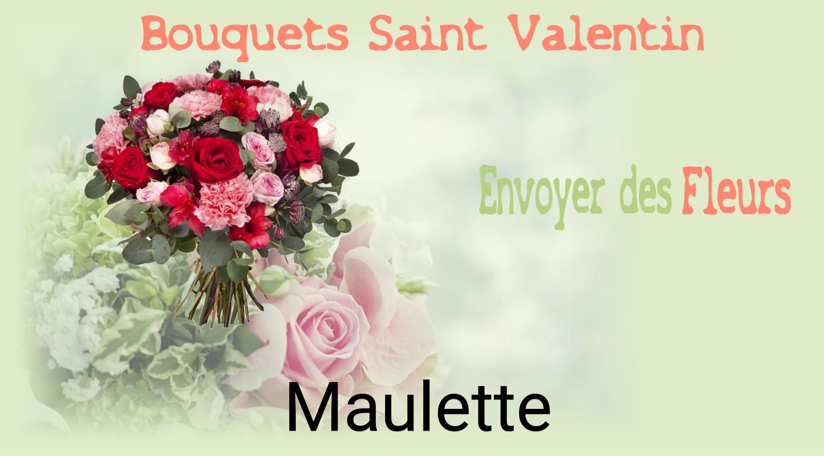 Roses de Saint-Valentin livrées à Maulette